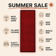 Red and Infrared Light Therapy LED Mat