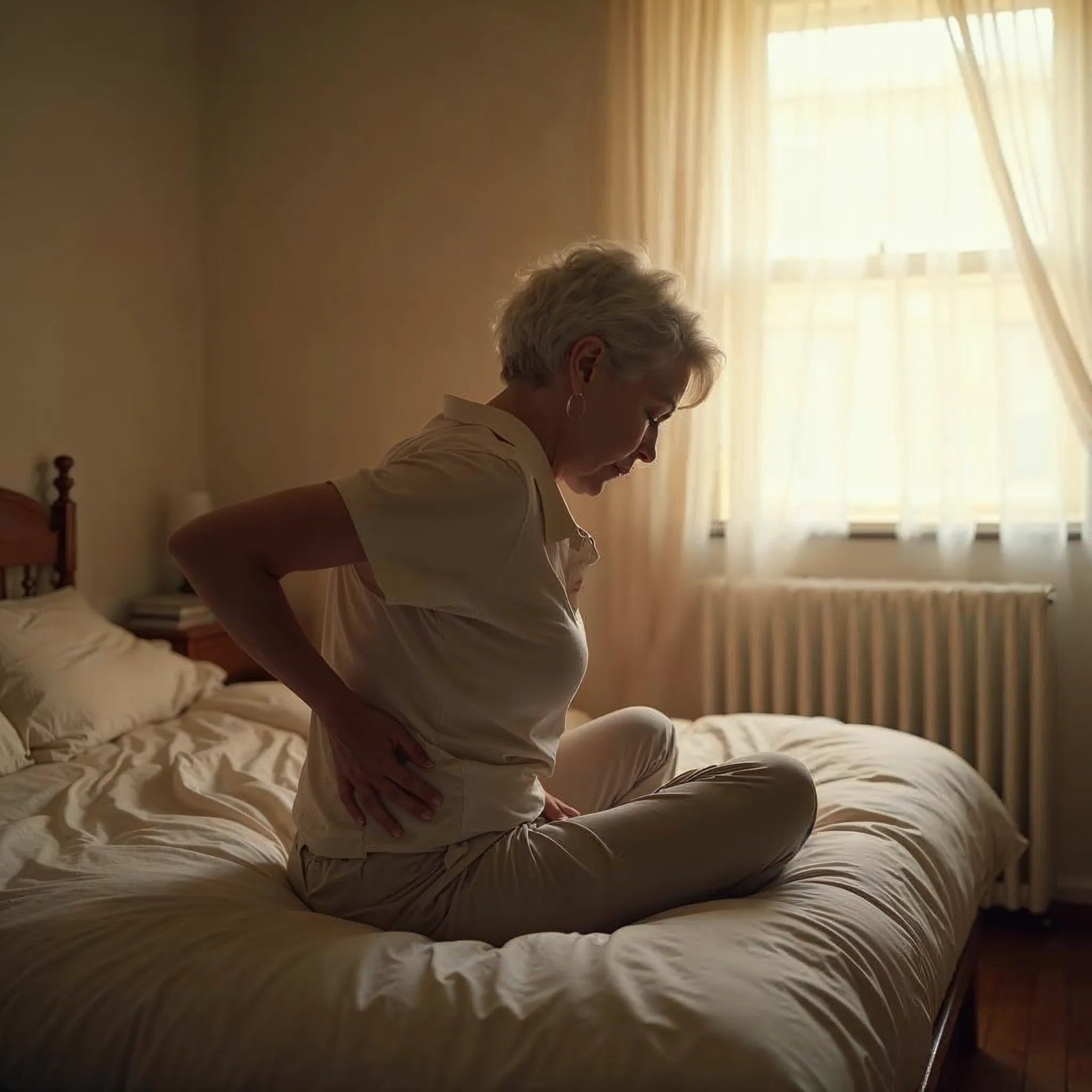 Adult easing morning back and joint stiffness