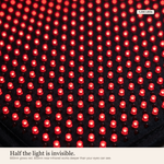 Close macro of the 1,290 LED grid