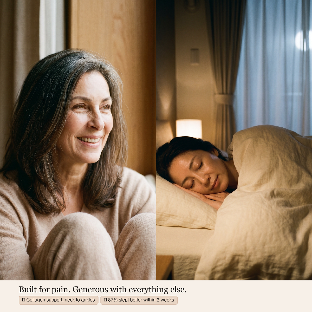 Skin and sleep benefits of the Luscent Red mat