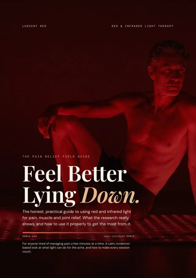 Feel Better Lying Down pain relief guide cover